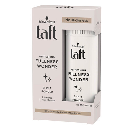 Taft Fullness Wonder 2in1 poudre pour cheveux pour ajouter du volume et du corps, 10g