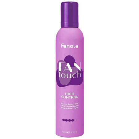 Fanola FanTouch High Control Mousse de ceară foarte rezistentă, 300ml