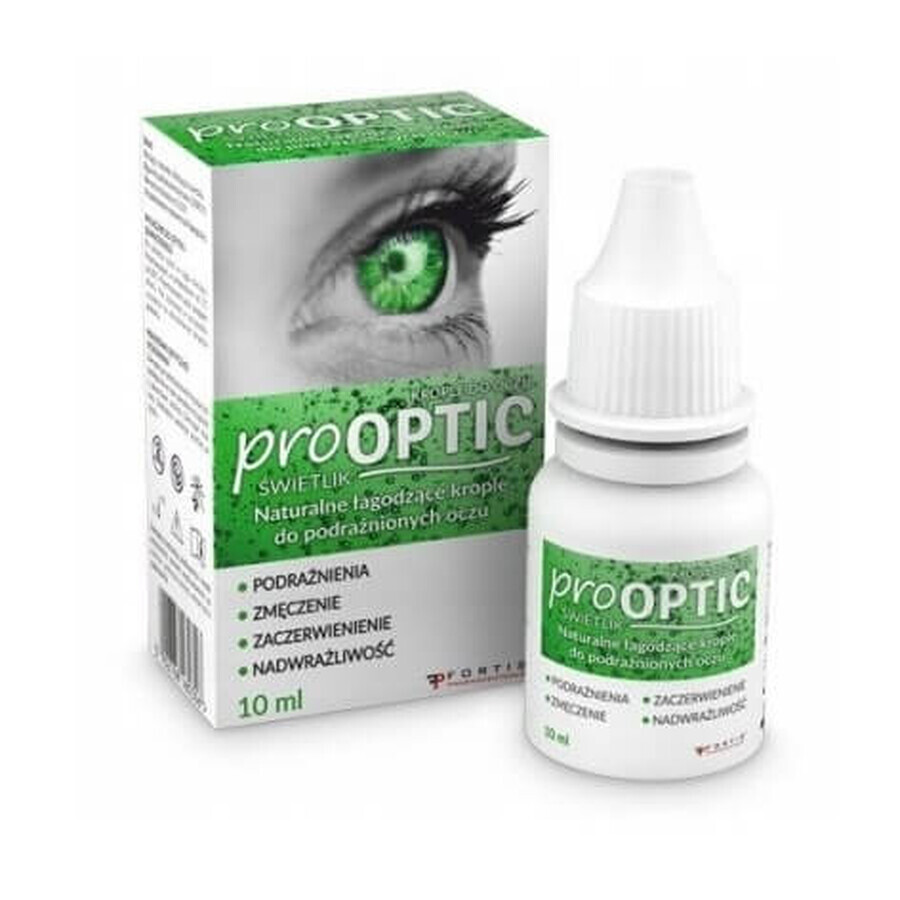 Prooptic wietlik collyre pour le vieillissement, 10 ml + compte-gouttes