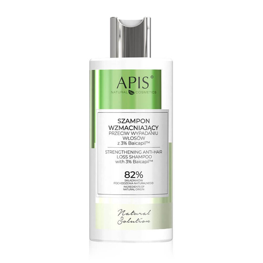 Apis Natural Solutio Strengthening shampoo against hair loss, 300ml