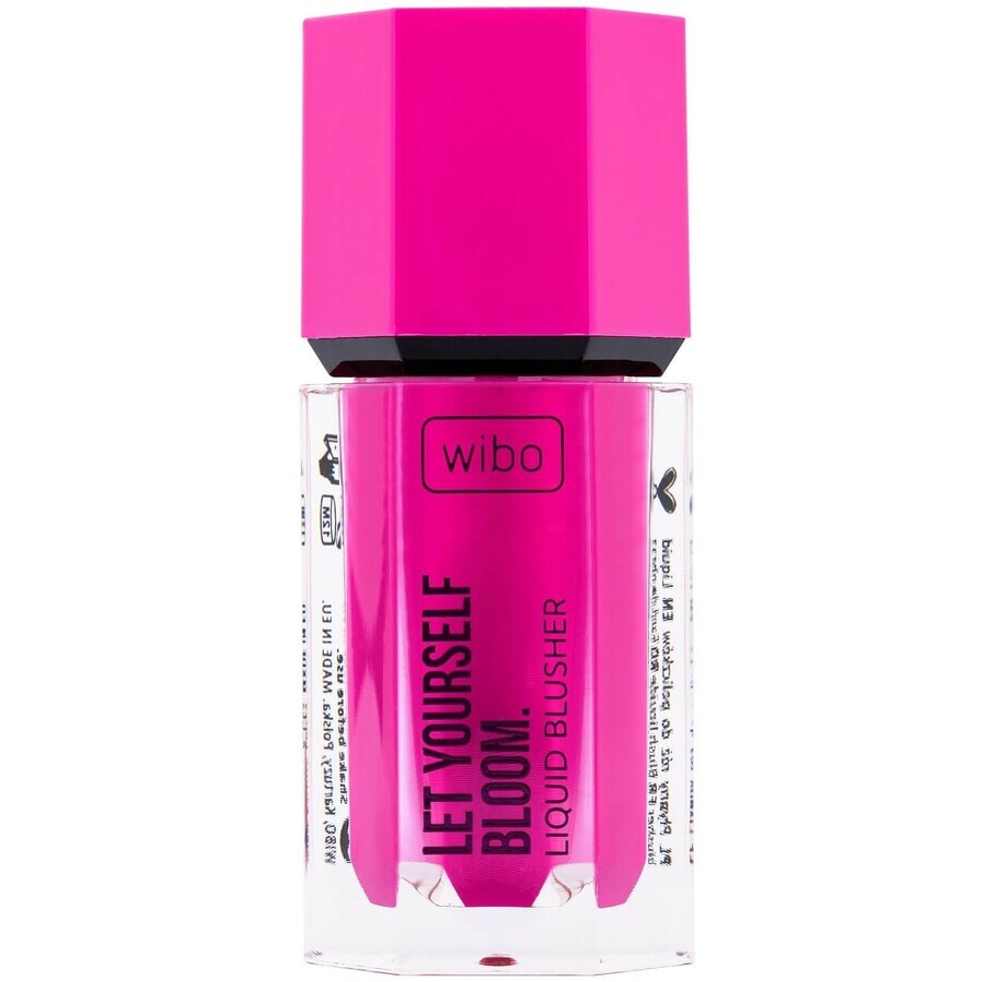 Wibo Let Yourself Bloom Blush liquide Blush 01, 7g