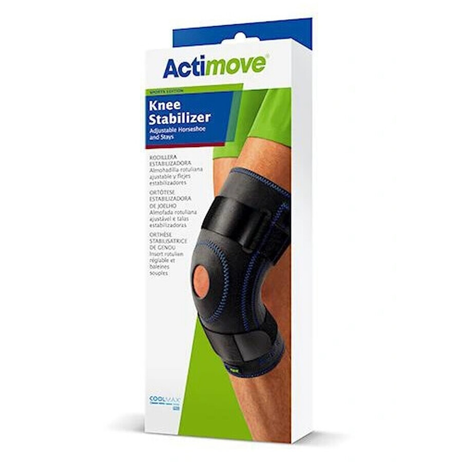 Actimove, Genouillères noires taille M - Longue durée !