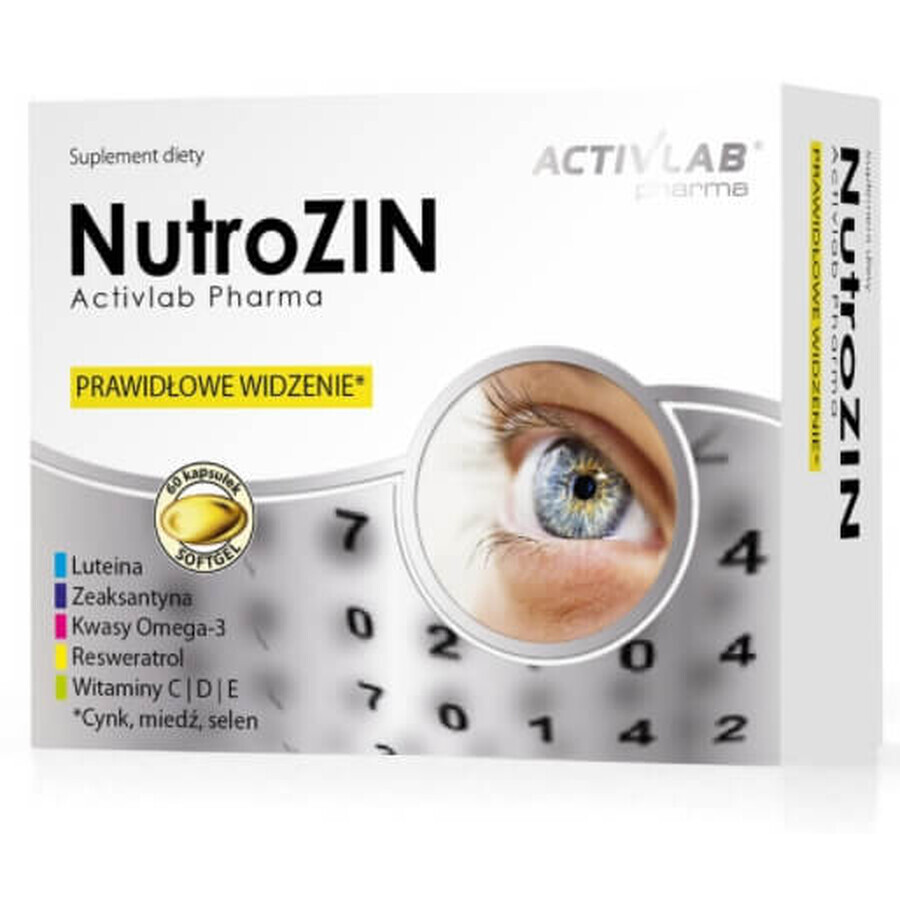 NutroZIN, 60 gélules