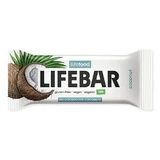 Rauwe biologische glutenvrije kokosreep met kokos, 40 g, Lifebar