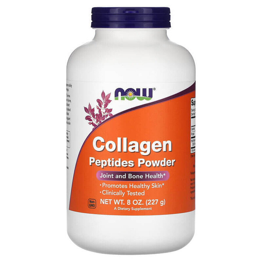 Hydrolyzed collagen peptide, 227 g, Now Foods