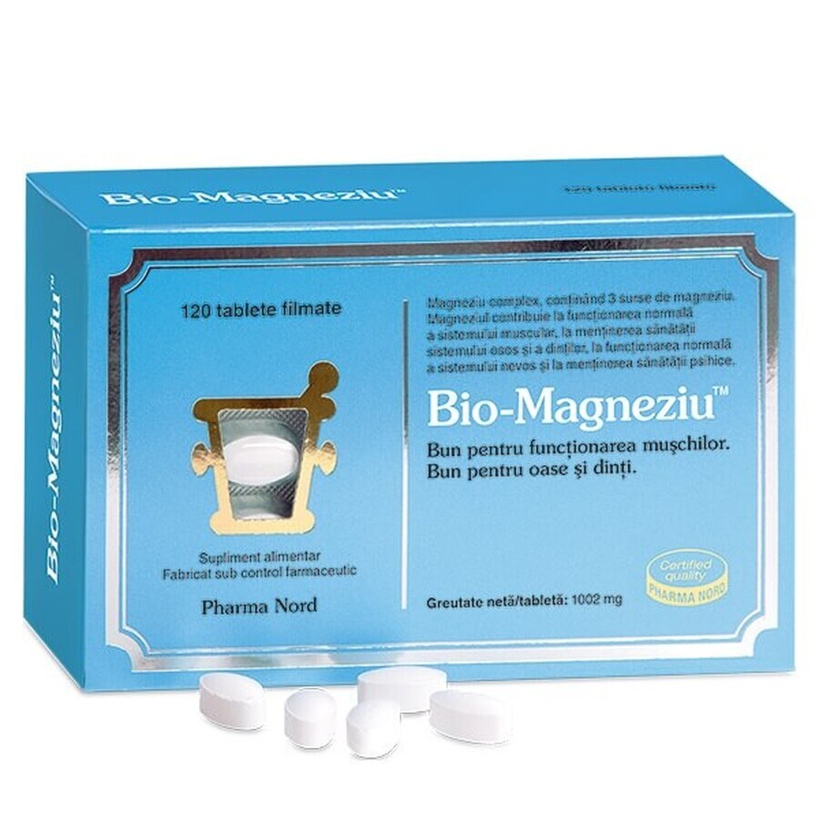 Bio-Magnesium, 120 tablets, Pharma Nord