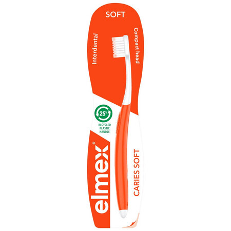 Brosse à dents interdentaire souple, 1 pièce, Elmex