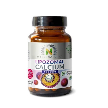 Lipozomal Calcium, 60 gélules végétales, Hypernatura