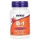 Vitamine B-1, 100 mg, 100 comprim&#233;s, Now Foods