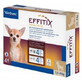 Antiparasitaire pour chiens 1.5-4 Kg Effitix XS, 4 pipettes, Virbac