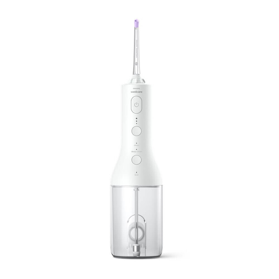 Irrigateur buccal portable blanc, 1 pièce, Philips Sonicare