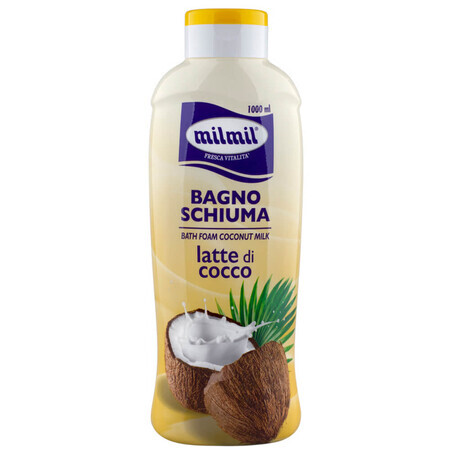 Coconut milk bath foam, 1000 ml, Milmil