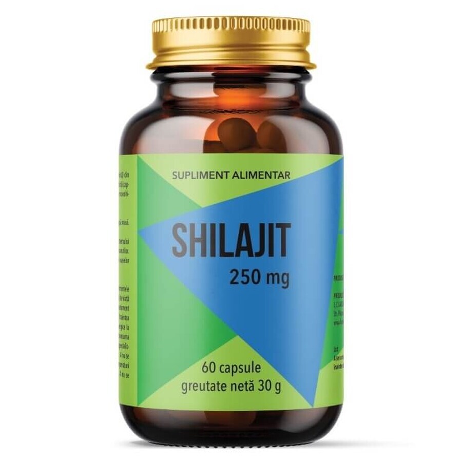 Shilajit, 250 mg, 60 cápsulas, Remedia