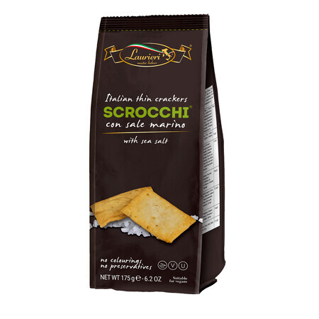 Scrocchi Zeezout Crackers, 175 g, Laurieri