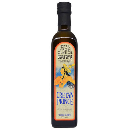 Huile d'olive extra vierge Prince de Crète, 500 ml, Botzakis