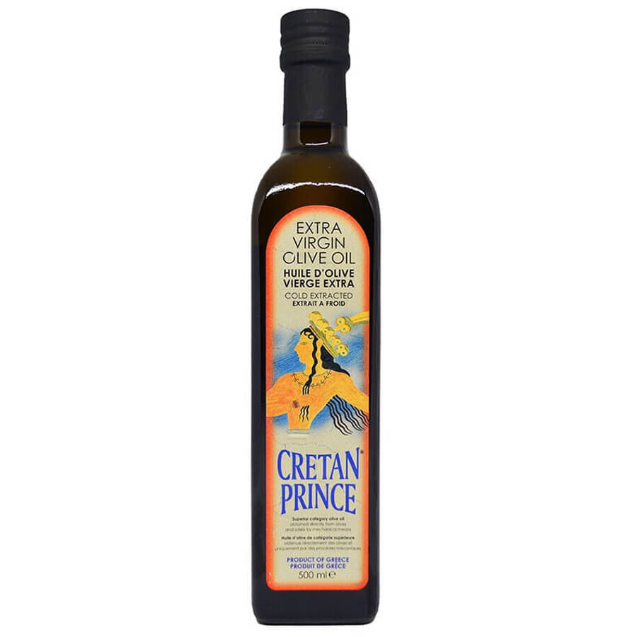 Huile d'olive extra vierge Prince de Crète, 500 ml, Botzakis