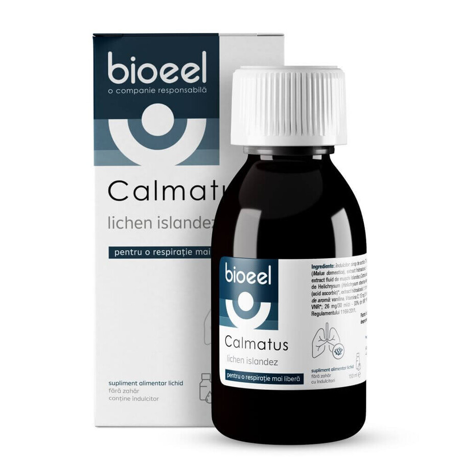 Calmatus Icelandic lichen syrup, 150 ml, Biooel