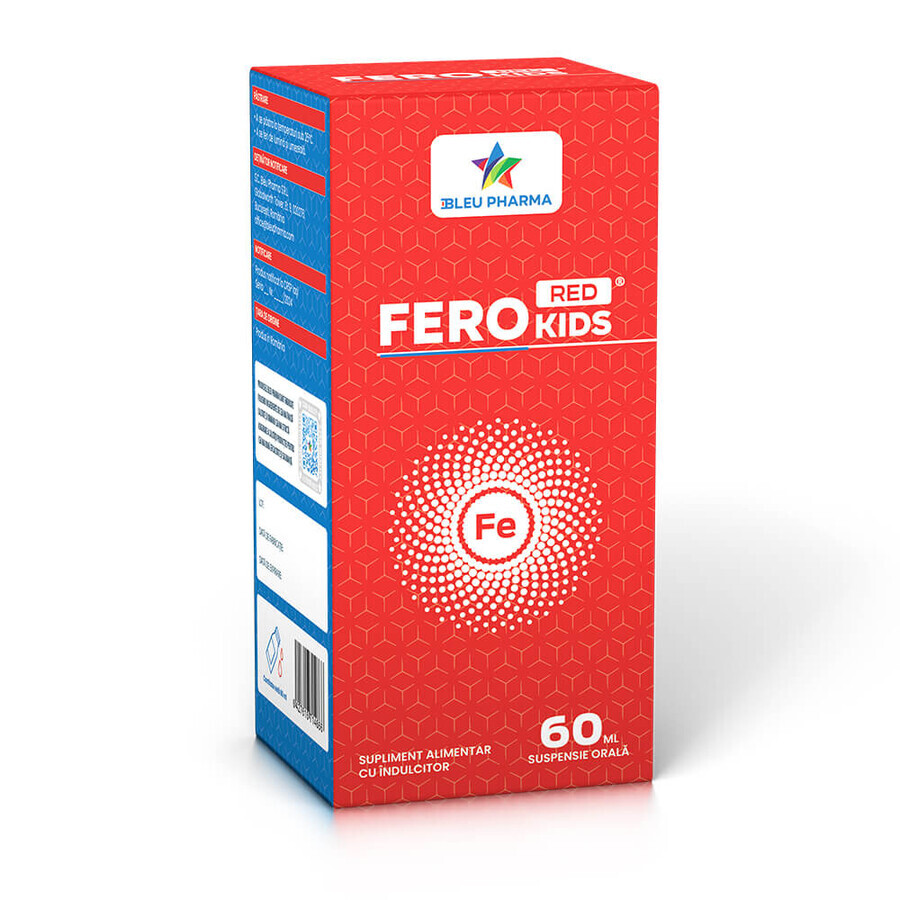 Ferro liposomiale per bambini Fero Red Kids, 60 ml, Bleu Pharma