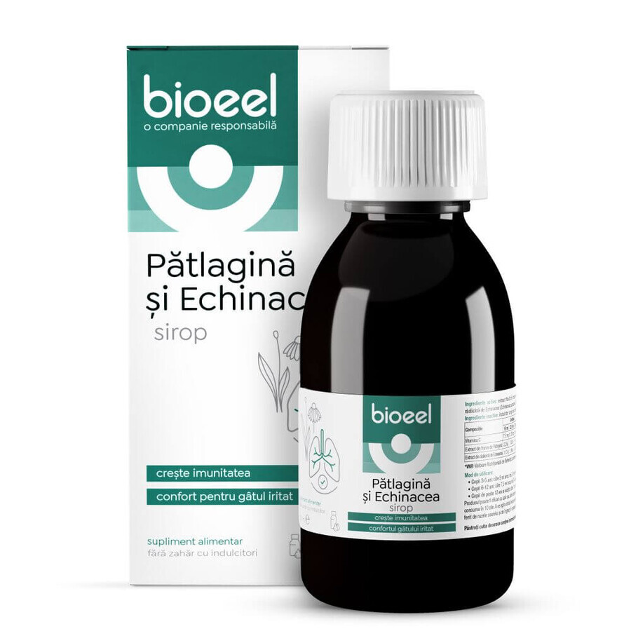 Sirop de prêle et d'échinacée, 120 ml, Bioeel