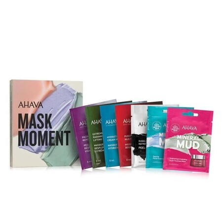 Ahava Kit 7 Masques, Kit 7 Masques pour le visage