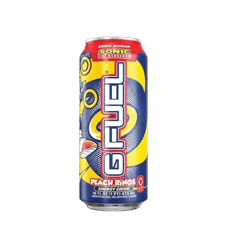 G Fuel, Peach Flavored Energizing Drink, 473 Ml