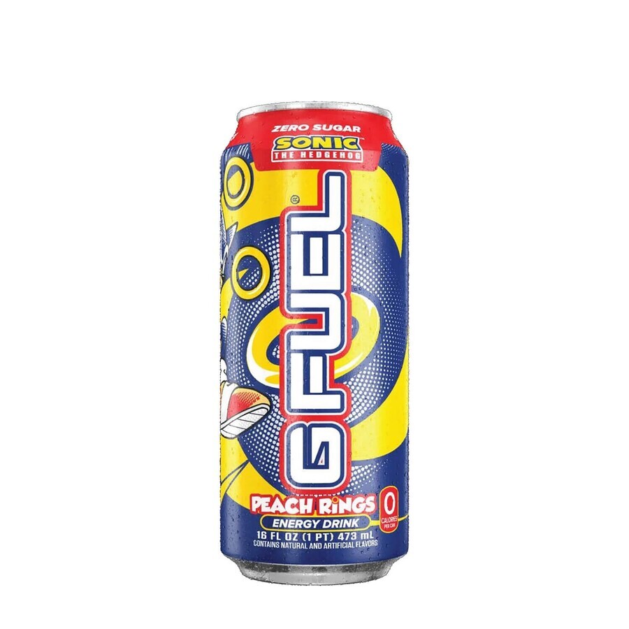 G Fuel, Peach Flavored Energizing Drink, 473 Ml