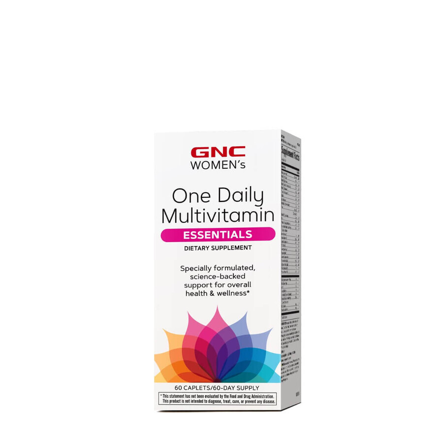 Gnc Women's One Daily Multivitamin Essentials, Complex De Multivitamine Pentru Femei , 60 Tb