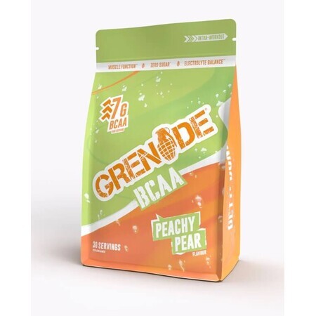 Grenade Bcaa Bcaa Peachy Pear, Bcaa Amino Acid Formula with Peach and Pear Flavour, 390 g