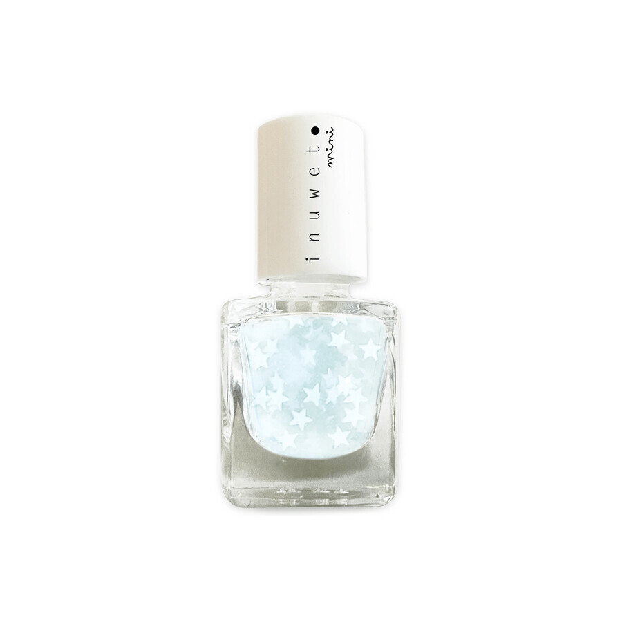 Stars, Inuwet mini, 5 ml, vernis à ongles à base d'eau et sans parfum pour enfants, Stars