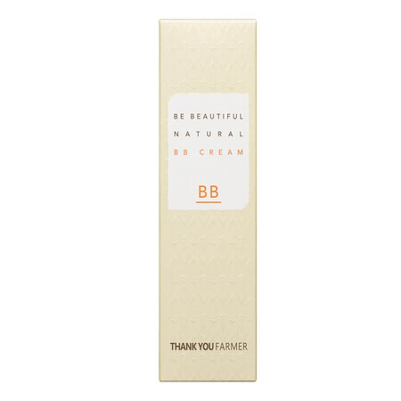 BB Cream avec SPF 30+ Be Beautiful Natural, 40 ml, Thank You Farmer