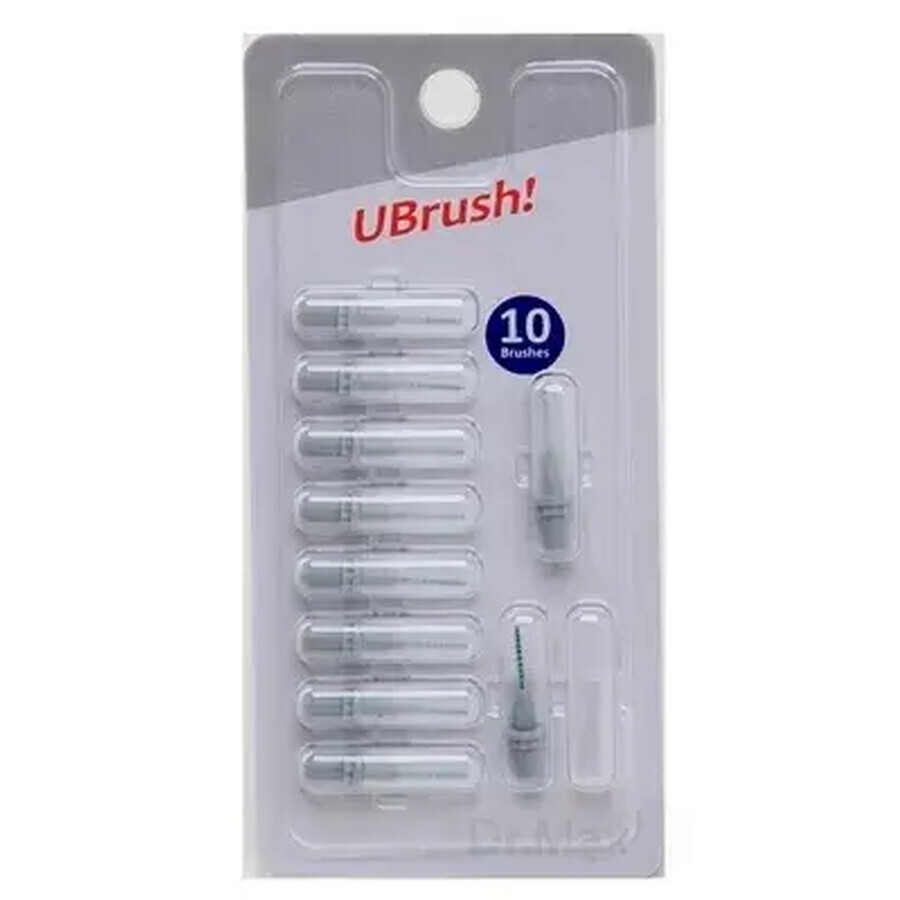 UBrush! - scovolino interdentale - 1,2 mm grigio