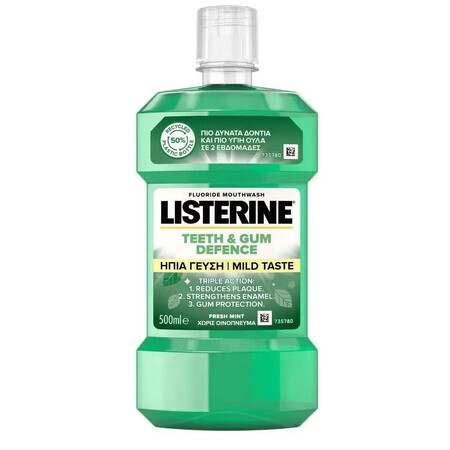 Listerine pour les dents et les gencives Goût doux