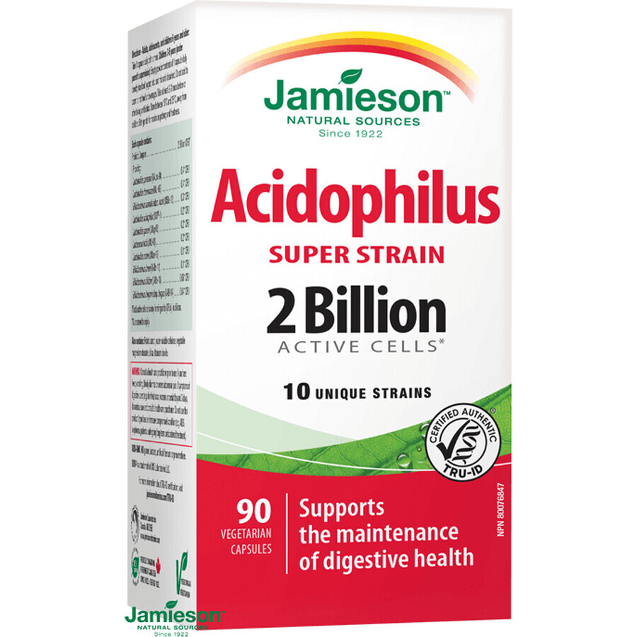 Jamieson L.Super Acidophilus 10 tulpini 90 capsule