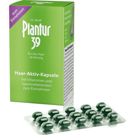 Plantur 39 capsules actives pour les cheveux 60 capsules