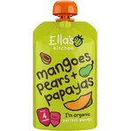 Ella's Kitchen Mango, Pera y Papaya bio 120 g