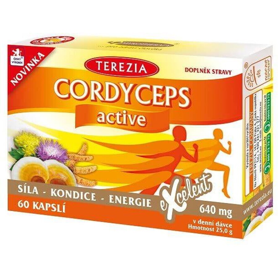 Terezia Cordyceps activ 60 gélules