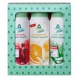 Set regalo Frosch - gel doccia al melograno, all'aloe vera e ai fiori d'arancio 3 x 300 ml