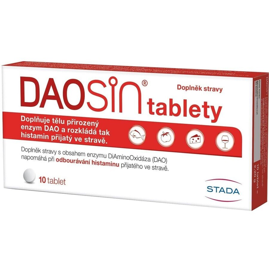 Daosin 1×10 tbl, Voedingssupplement voor de spijsvertering