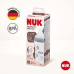 Bouteille Nuk Perfect Match avec contrôle de la température, grise 260 ml