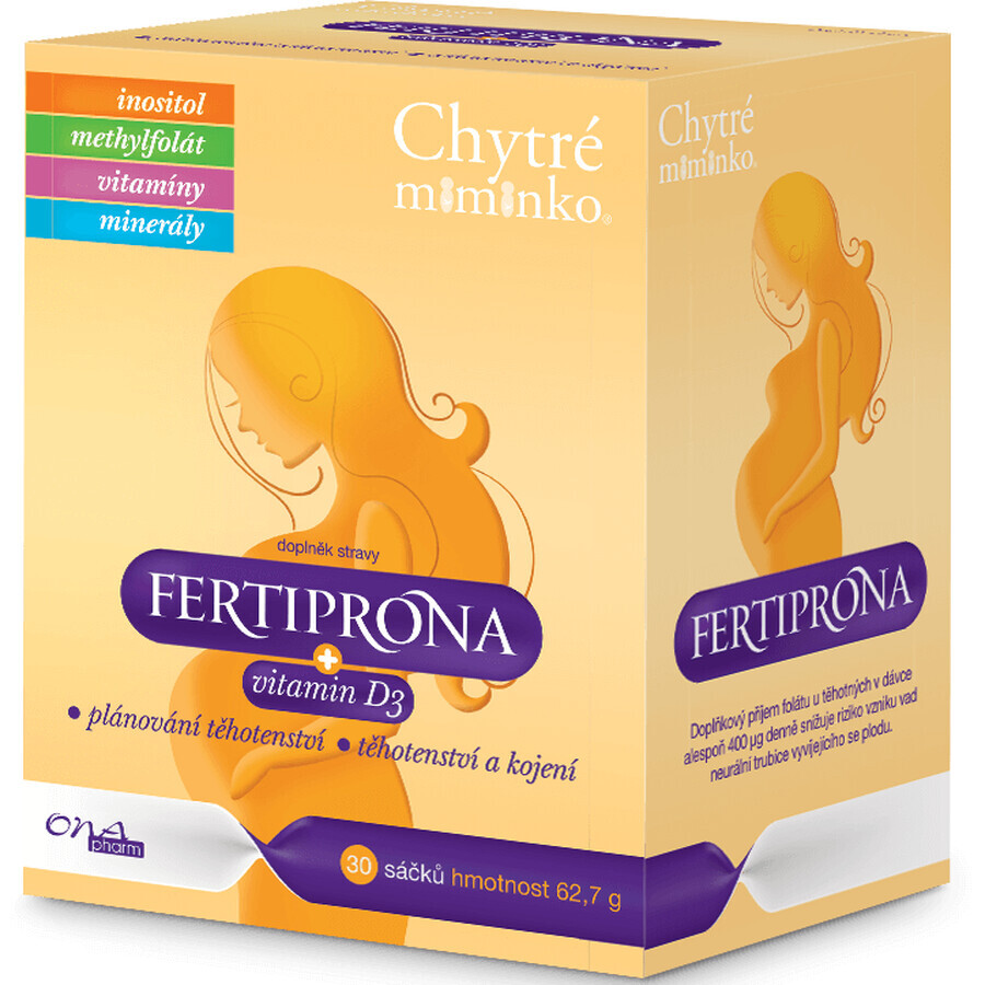 Fertiprona Smart Baby + Vitamine D 30 sachets