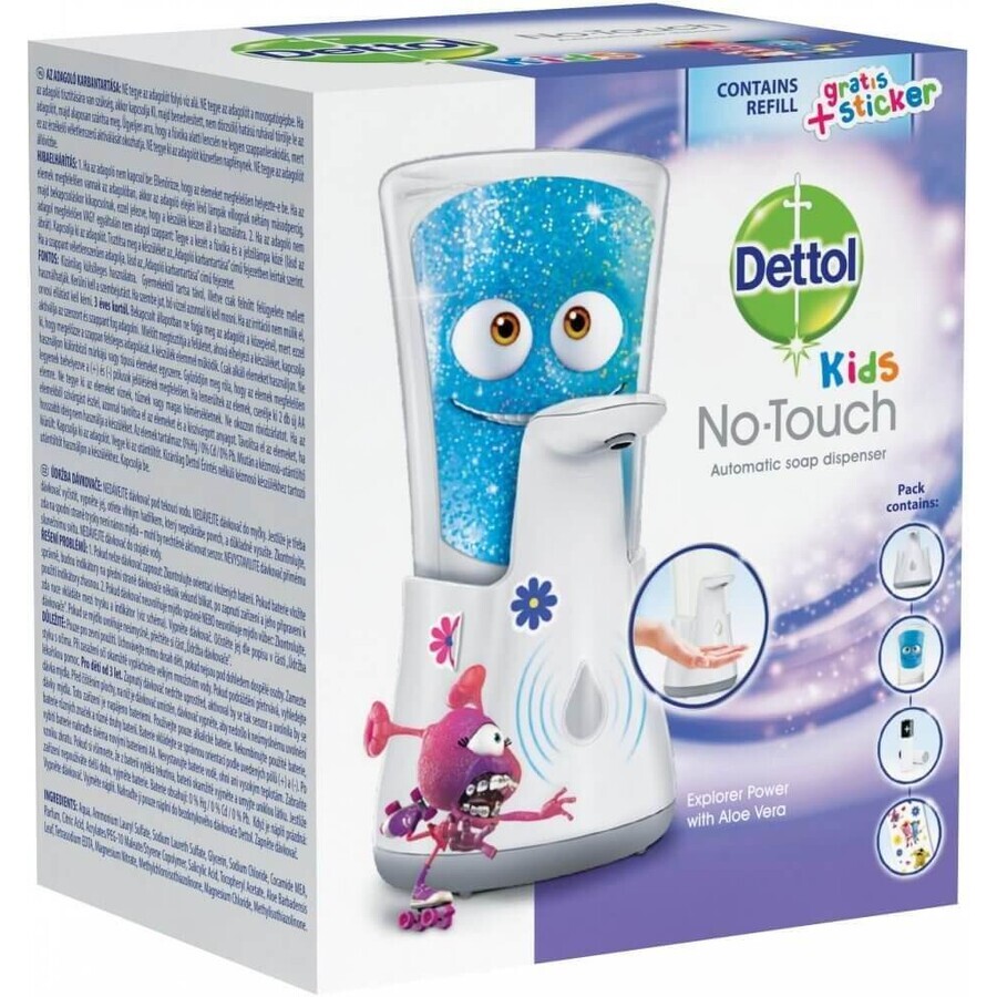 Dettol Kids Dobrodruh 250 ml distributeur de savon sans contact