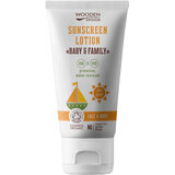 Wooden Spoon Baby & Family Lotion solaire en tube SPF 30, 150 ml