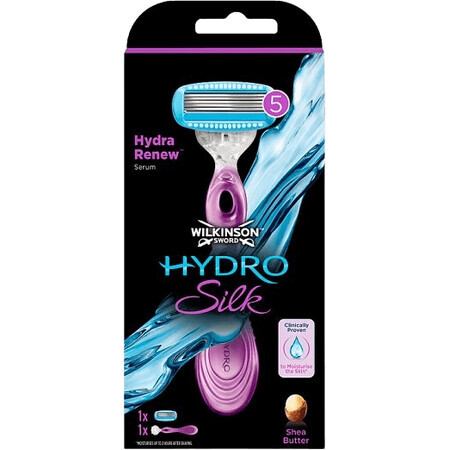 Wilkinson Sword HYDRO Silk Scheerapparaat voor dames + vervangingskop