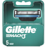 Gillette Mach3 têtes de remplacement 5 pcs