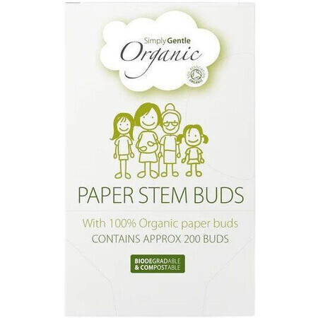 Simply Gentle Organic wattenschijfjes 200 stuks