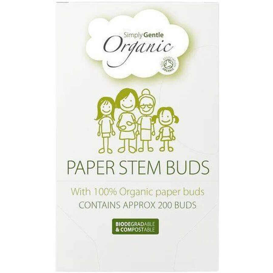 Simply Gentle Organic wattenschijfjes 200 stuks