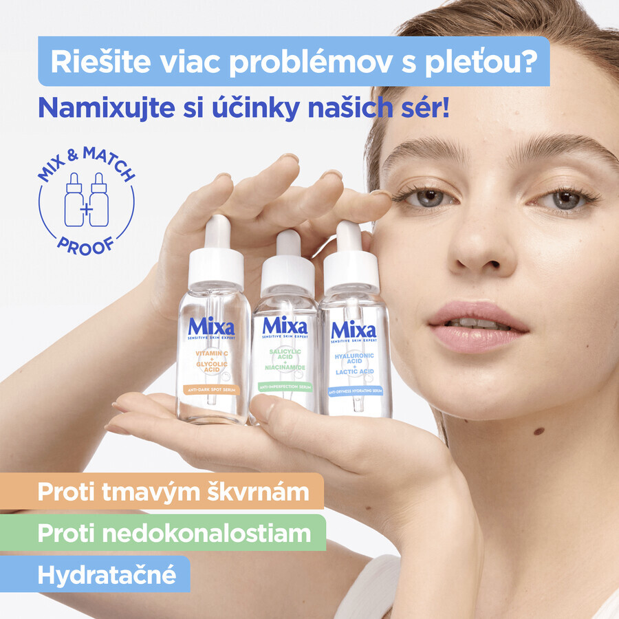 Mixa Sérum hydratant visage acide hyaluronique + acide lactique 30 ml