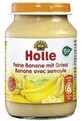 Holle organic baby snack Bananes douces avec semoule 190 g