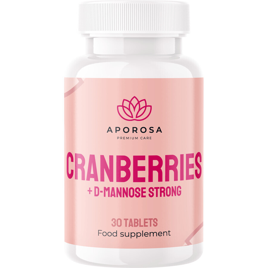 Aporosa Cranberry + D-mannose 30 pièces