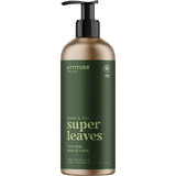 Savon à main naturel Attitude Super leaves Essentials - Bergamote & Ylang Ylang 473 ml